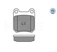 Pastillas de freno Eje trasero 025 210 5015/PD MEYLE para OPEL SAAB
