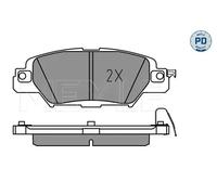 Pastillas de freno Eje trasero 025 223 3214/PD MEYLE para MAZDA CX-5 CX-5 Van