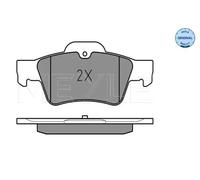 Pastillas de freno Eje trasero 025 233 3416 MEYLE para MERCEDES-BENZ CLASE S SL