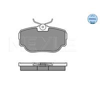MEYLE Pastillas de freno 025 234 5816 eje trasero para Land Rover Range Rover II