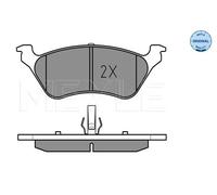 Pastillas de freno Eje trasero 025 240 3616/W MEYLE para CHRYSLER DODGE