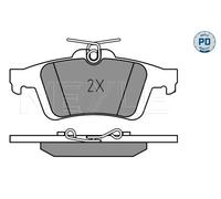 Pastillas de freno Eje trasero 025 241 3717/PD MEYLE para FORD MAZDA VOLVO SAAB