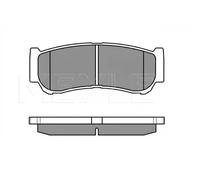 Pastillas de freno Eje trasero 025 244 8816/W MEYLE para HYUNDAI SANTA FÉ II