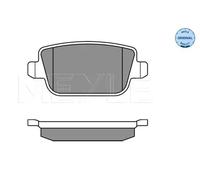 MEYLE Juego de 4 pastillas de freno para FORD: S-Max, Galaxy, Mondeo, Focus, Kuga (Ref: 025 245 3715)