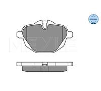 Pastillas de freno Eje trasero 025 245 6118 MEYLE para BMW 5 X3 5 Touring X4 i8