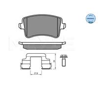 Pastillas de freno Eje trasero 025 246 0617/K2 MEYLE para AUDI A5 Q5 A4 B8