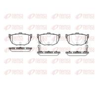 Pastillas de freno Eje trasero 0294.22 REMSA para HYUNDAI MATRIX
