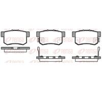 Pastillas de freno Eje trasero 0325.52 REMSA para HONDA STREAM CR-V II FR-V