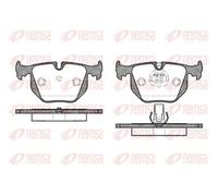 Pastillas de freno Eje trasero 0381.30 REMSA para BMW LAND ROVER