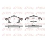 Pastillas de freno Eje trasero 0758.00 REMSA para JEEP GRAND CHEROKEE II