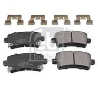 Pastillas de freno Eje trasero 116147 FEBI BILSTEIN para SAAB OPEL CHEVROLET