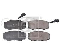 Pastillas de freno Eje trasero 116254 FEBI BILSTEIN para NISSAN CABSTAR