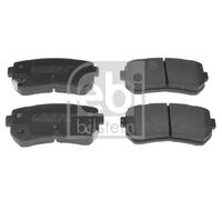 Febi bilstein 116367 Juego de pastillas de freno, 1 pieza
