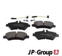 Pastillas de freno Eje trasero 1163707610 JP GROUP para MERCEDES-BENZ VW