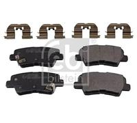 Febi bilstein Juego de pastillas de freno 116378 para HYUNDAI i30 (GD) eje trasero