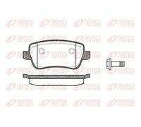 Pastillas de freno Eje trasero 1178.00 REMSA para FIAT CROMA
