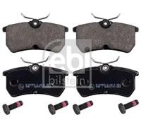 Pastillas de freno Eje trasero 16167 FEBI BILSTEIN para FORD FOCUS I FIESTA V
