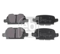 Pastillas de freno Eje trasero 16626 FEBI BILSTEIN para OPEL CORSA C