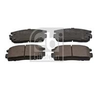 Pastillas de freno Eje trasero 16631 FEBI BILSTEIN para OPEL CHEVROLET