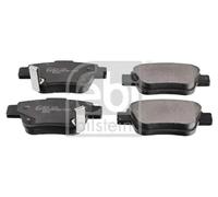 Pastillas de freno Eje trasero 16652 FEBI BILSTEIN para TOYOTA AVENSIS Sedán
