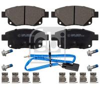 Pastillas de freno Eje trasero 16701 FEBI BILSTEIN para FORD TRANSIT Autobús