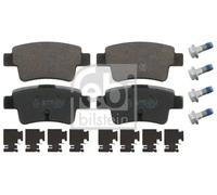 Febi bilstein 16880 Juego de Pastillas de Freno con material de fijación, 1 unidad