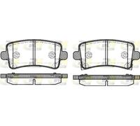 Pastillas de freno Eje trasero 21388.04 ROADHOUSE para SAAB OPEL