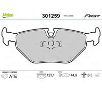 VALEO 301259 Juego de pastillas de freno