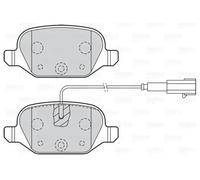 Pastillas de freno Eje trasero 302141 VALEO para ABARTH FIAT LANCIA