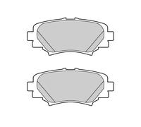 Pastillas de freno Eje trasero 302288 VALEO para MAZDA 3 3 Sedán