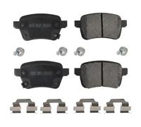 Pastillas de freno Eje trasero 40 91 6903 SWAG para FIAT OPEL