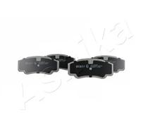 Pastillas de freno Eje trasero 51-00-00010 ASHIKA para PEUGEOT FIAT CITROËN