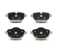 Pastillas de freno Eje trasero 51-00-0112 ASHIKA para BMW 5 X3 5 Touring X4 i8 7