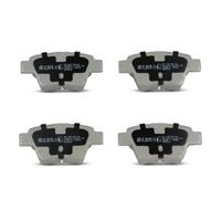 Pastillas de freno Eje trasero 51-00-012 ASHIKA para PEUGEOT CITROËN