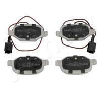Pastillas de freno Eje trasero 51-00-0200 ASHIKA para ABARTH FIAT CITROËN