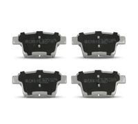 Pastillas de freno Eje trasero 51-00-0306 ASHIKA para FORD JAGUAR