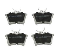 Pastillas de freno Eje trasero 51-00-0600 ASHIKA para CITROËN PEUGEOT