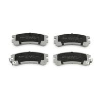 Pastillas de freno Eje trasero 51-01-128 ASHIKA para NISSAN FORD