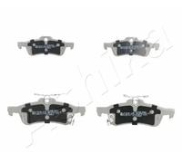 Pastillas de freno Eje trasero 51-02-225 ASHIKA para TOYOTA DAIHATSU HONDA