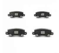 Pastillas de freno Eje trasero 51-02-257 ASHIKA para TOYOTA COROLLA