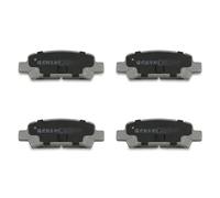 Pastillas de freno Eje trasero 51-07-702 ASHIKA para SUBARU IMPREZA Sedán