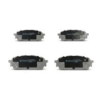 Pastillas de freno Eje trasero 51-07-703 ASHIKA para SUBARU IMPREZA Sedán