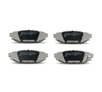 Pastillas de freno Eje trasero 51-07-704 ASHIKA para SUBARU XV IMPREZA Sedán BRZ