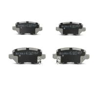 Pastillas de freno Eje trasero 51-0K-K12 ASHIKA para OPEL KIA CHEVROLET