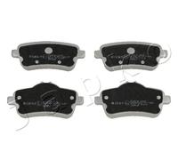Pastillas de freno Eje trasero 510517 JAPKO para MERCEDES-BENZ CLASE M CLASE GL