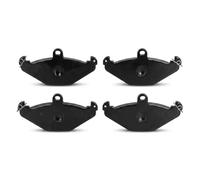 Pastillas de freno Eje trasero 510706 JAPKO para RENAULT CHRYSLER DODGE TESLA