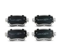 Pastillas de freno Eje trasero 510900 JAPKO para SEAT AUDI VW SKODA
