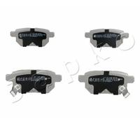 Pastillas de freno Eje trasero 51214 JAPKO para TOYOTA ASTON MARTIN SUBARU