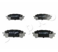 Pastillas de freno Eje trasero 51703 JAPKO para SUBARU IMPREZA Station Wagon
