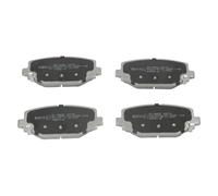 Pastillas de freno Eje trasero 51908 JAPKO para FIAT LANCIA VW CHRYSLER DODGE